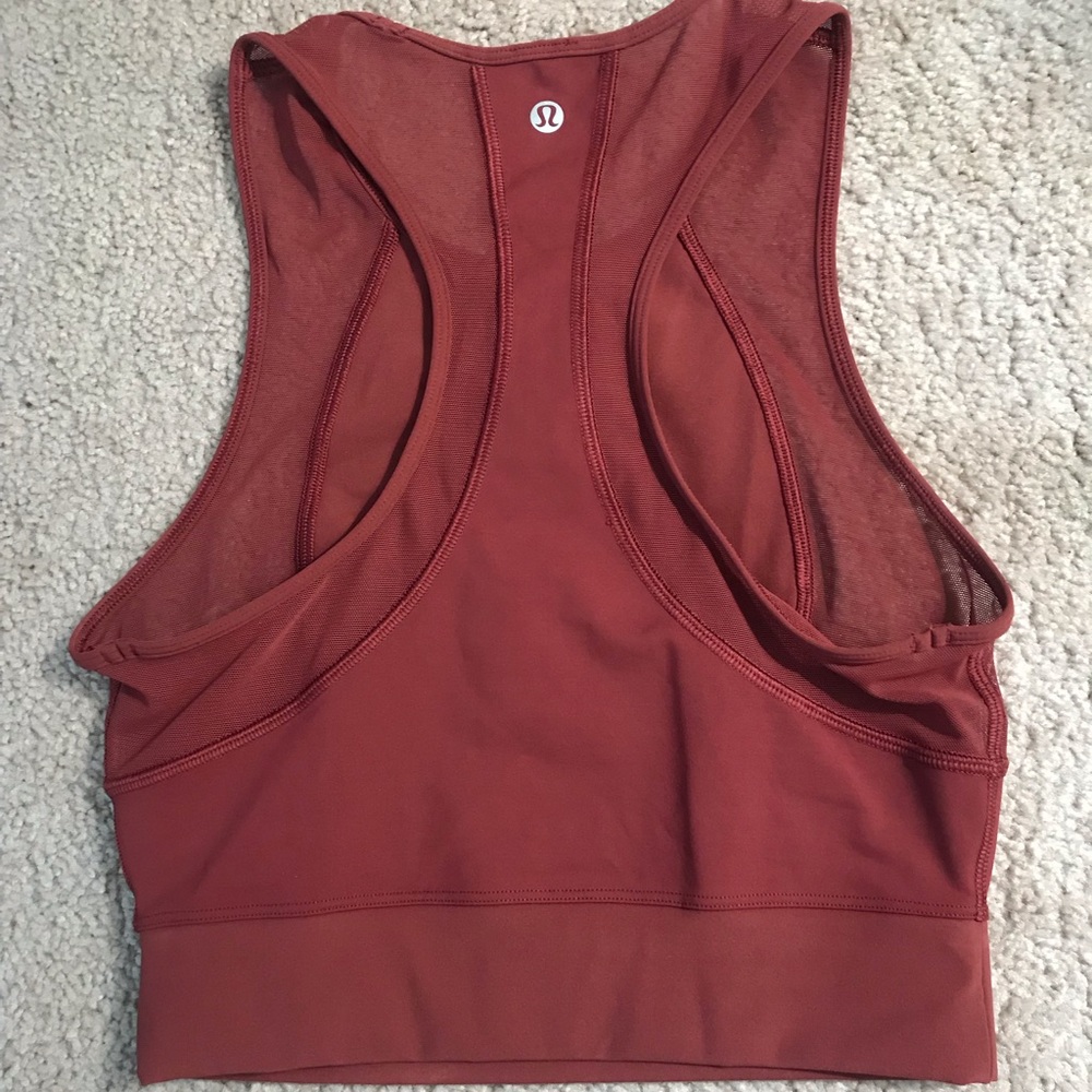 Lululemon Mesh Crop top